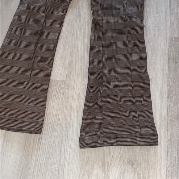 vintage 90s plaid trouser pant women’s workwear fall style pants y2k - Picture 2 of 6